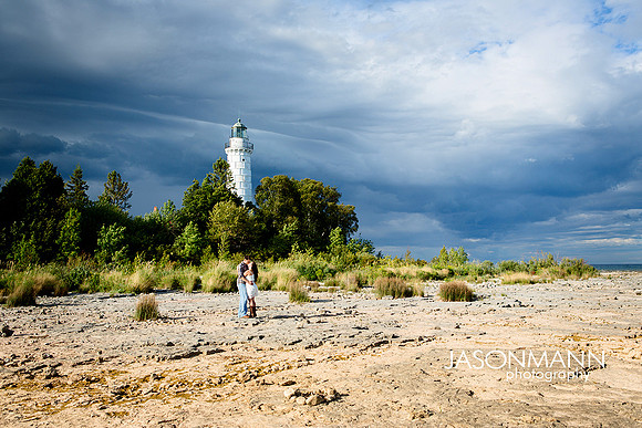 Kit Tony_Engagement Photos_Door County_Lighthouse_0015