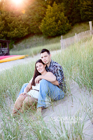 Kit Tony_Engagement Photos_Door County_Lighthouse_0019